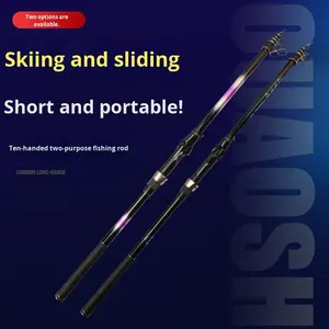 Canne <span class=keywords><strong>à</strong></span> <span class=keywords><strong>Pêche</strong></span> en Carbone Haute Performance 2025, Modèle Amélioré pour <span class=keywords><strong>la</strong></span> <span class=keywords><strong>Pêche</strong></span> <span class=keywords><strong>à</strong></span> <span class=keywords><strong>la</strong></span> Carpe et en Mer, avec Pointe Souple et Poignée Caoutchoutée pour <span class=keywords><strong>la</strong></span> <span class=keywords><strong>Pêche</strong></span> de Fond - Product Image 4