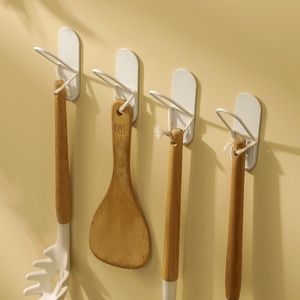 Iron <b>Wall</b> <b>Hanging</b> Hook Holder Hanger Bathroom Kitchen Utensils Organizer Hair Dryer air Cushion Comb <b>Storage</b> <b>Hanging</b> Rack - Product Image 4