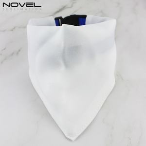 Heat Transfer Triangle Dog Bibs Heat Press Dog Bandanas Washable Adjustable Dog Bandana Sublimation Blank DIY <b>Pet</b> Scarf - Product Image 5