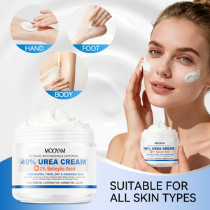 Crema per <span class=keywords><strong>Piedi</strong></span> <span class=keywords><strong>con</strong></span> 40% di Urea e 2% di Acido Salicilico per Riparare Talloni, Ginocchia, Gomiti e Mani Secche e Screpolate - Product Image 5