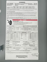 Interrupteur de sécurité robuste DTFN363R 100A 3P 600V Type 3R pour contrôle industriel