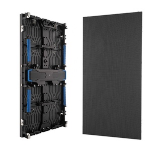 Tốc độ làm tươi cao cong khóa thiết kế ngoài trời dẫn hiển thị 250x500 Kích thước mô-đun p4.8 cho thuê dẫn biển quảng cáo - Product Image 1