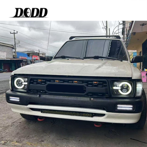 גריל שחור ABS בעיצוב חדש לרכב שטח עם תאורה מתאים להילוקס 4RUNNER 2WD PICKUP 1989-1991 - Product Image 4