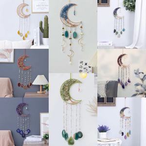 Comercio Exterior de Atrapasueños Estilo Americano, Campanas de Viento con Diseño de Árbol de la Vida y Luna, Regalo de Cumpleaños para Estudiantes - Product Image 2
