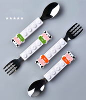 Offres Spéciales Couteau Et Fourchette Cuillère enfants Déjeuner Boîte À Bento Accessoires Kawaii cuchillos de cocina