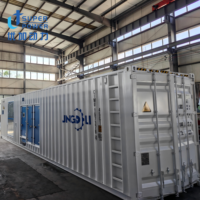 Générateur diesel triphasé 1500 kVA durable à refroidissement par eau, type conteneur, à faible bruit, pour l'industrie, directement de l'usine