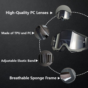 2026 NUEVO Casco de Motocross LEAO de Fábrica con Gafas Intercambiables y Marco Completo para Conducción - Product Image 3