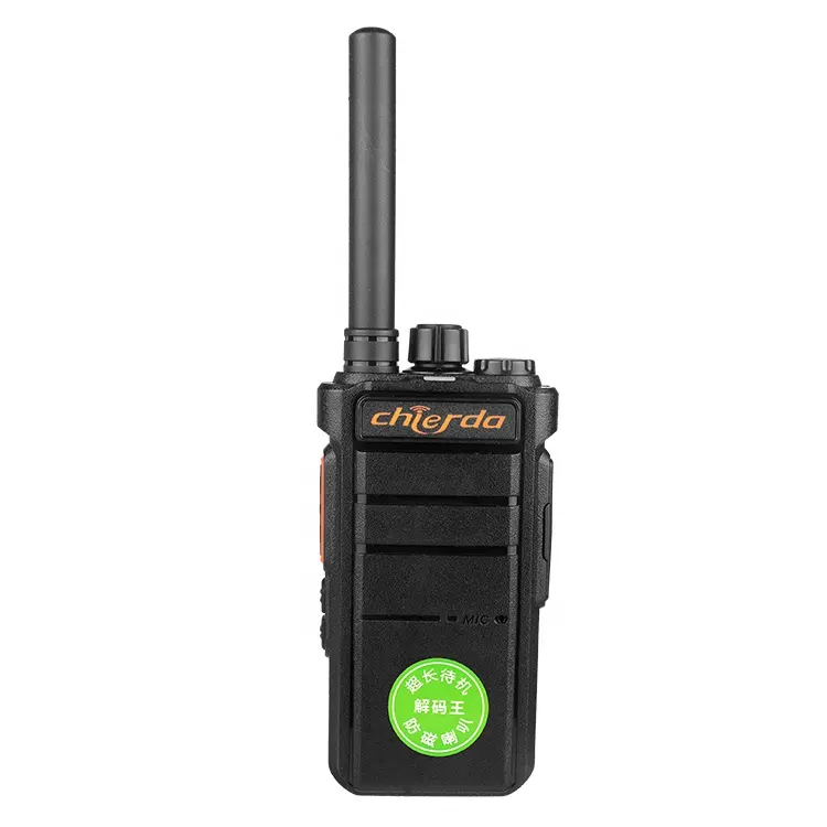 치에르다 하이 퀄리티 2w CE CD101 라이센스 없는 멀티 쉘 휴대용 라디오 복스 손전등 무전기