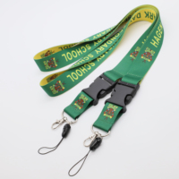 Correas de Cuello Personalizadas con Hebilla de Seguridad Desmontable, Impresas por Ambos Lados, de Poliéster, para Estudiantes Universitarios, Profesores