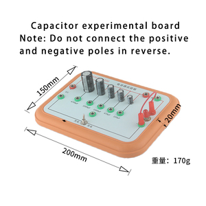 Scheda Sperimentale di Fisica per Scuole Yulin con Condensatori a Carica e Scarica a Specifiche Multiple - Product Image 5