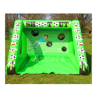 Cage de football gonflable, visée à liquide, pour balles de tir