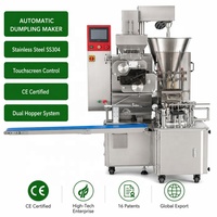 Machine industrielle automatique double rangée en acier inoxydable 304 de qualité alimentaire CE pour la fabrication de dim sum, pains vapeur et siomai en usine