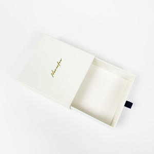Rigid Cardboard Build with Ribbon Handle: Custom Perfume and Jewelry Boxes - Product Image 1