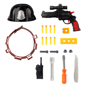 New Đến Cảnh Sát Giả Vờ Chơi Đồ Chơi Cho Trẻ Em Chất Lượng Cao Miễn Phí Collocation Công Cụ Đồ Chơi Chàng Trai Chơi Nhà Bộ - Product Image 4