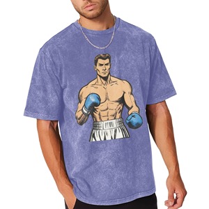 T-shirt graphique vintage de boxe pour homme POD, stock US, imprimé Mike <span class=keywords><strong>Tyson</strong></span> <span class=keywords><strong>Iron</strong></span> Mike, décontracté, manches courtes, streetwear, hip hop, coupe oversize - Product Image 5