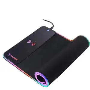 发光二极管RGB鼠标垫游戏鼠标垫防滑橡胶鼠标垫电脑地毯桌垫电脑游戏鼠标垫