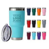 Gobelet isotherme en acier inoxydable de 30 oz, gravure laser, tasse à double paroi sous vide, mug à bière avec couvercle sans BPA pour les voyages en plein air