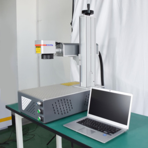 Máy tính để bàn nhỏ Máy khắc laser cừu Tai tag hàng loạt đánh dấu sợi Laser đánh dấu 30W 50W 100W - Product Image 2