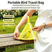 Sac de transport portable pour oiseaux et petits animaux en tissu – Idéal pour oiseaux, agapornis, hamsters – Utilisation extérieure toutes saisons