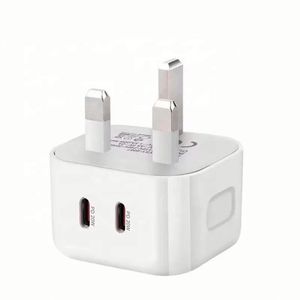 <b>Universal</b> UK 40w USB Ports QC 3.0 Type c PD Wall Charger Dual Port USB Fast Wall Charger for Mobile Device <b>Adapter</b> - Product Image 5