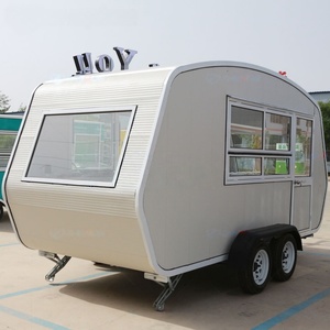 Remorque traiteur mobile pour steaks avec congélateur, idéale pour la vente de steaks et de plats chauds en ambulant - Product Image 4