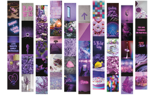 Macheda-Kit de Collage <span class=keywords><strong>rose</strong></span> et <span class=keywords><strong>esthétique</strong></span> pour adolescentes, 50 pièces, 4x6, chambre à coucher, personnalisé - Product Image 2