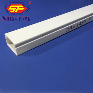 <span class=keywords><strong>Telecom</strong></span> Wire Chute 25x16 PVC Trunking eléctrico PVC Cable Corrector - Product Image 2