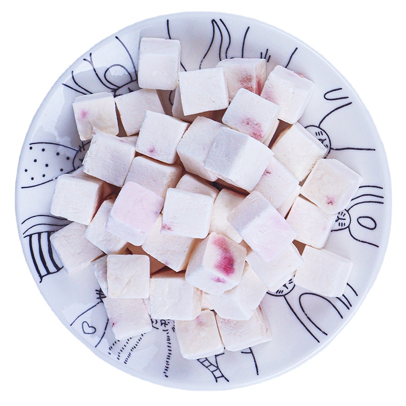 Granulés de yaourt aux fraises