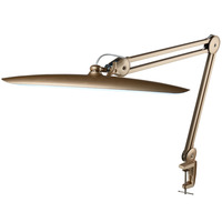 Lampe LED portable pliable 24W super lumineuse pour salon de beauté, extension de cils, avec pince de table, lampe à ongles