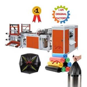 Factory Supply Golden Supplier Plastic Pocket Courier Eco Factory Price Bag Making Machine