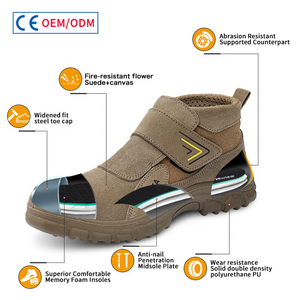 Zapatos <span class=keywords><strong>de</strong></span> Protección Laboral Resistentes al Desgaste, Anti-Aplastamiento, Anti-Perforación, <span class=keywords><strong>Transpirables</strong></span>, Antideslizantes y Anti-Escaldaduras - Product Image 3