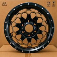 Jantes tout-terrain robustes en alliage d'aluminium 6061 forgé sur mesure de 17 pouces pour la mise à niveau des pick-up, SUV et camions
