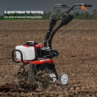 Günstiger Preis Benzin grubber Mini Landwirtschaft liche Ausrüstung Walking Traktor Garten Power Pinne Rotary Benzin Farm Pinne