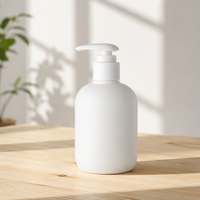 Bouteille de dentifrice PE 220ml bouteille de pompe de presse en plastique bouteilles d'emballage cosmétique de dentifrice probiotique de bicarbonate de soude