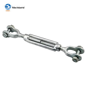 HIDEA Tendeur de câble métallique M5 à M36, antirouille, galvanisé, à mâchoires ouvertes, type DIN1480 - Product Image 1