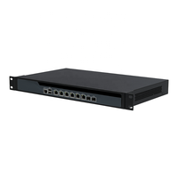 1U Firewall Pfsense Linux Rackmount Cloud Computer 6LAN 8LAN 10LAN SFP 1U Rack Server PC