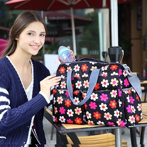 <span class=keywords><strong>Bolso</strong></span> Floral bebé juego de <span class=keywords><strong>bolso</strong></span> para pañales <span class=keywords><strong>Hospital</strong></span> bebé maternidad bolsa para el <span class=keywords><strong>Hospital</strong></span> - Product Image 4