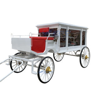 Carroza Fúnebre Eléctrica de Estilo Vintage, Carroza Fúnebre Personalizada, Carroza Fúnebre Eléctrica con Caballos para Bahamas - Product Image 2
