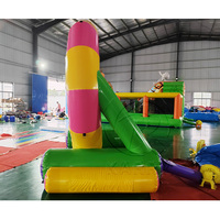 Jeu de fléchettes géant gonflable de 3,5 m de haut avec cible en velcro et ballons collants pour le plaisir à la maison dans la cour