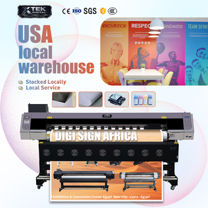 Impresora comercial de formato ancho de 2 metros, plotter eco-solvente equipado con cabezal de impresión XP600 I3200 para pósteres, pancartas, vinilos y pegatinas. - Product Image 3