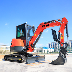 LIVRAISON GRATUITE UE - Mini-excavatrice SDJK 1 tonne, 2 tonnes, vente en gros Chine, nouvelles mini-excavatrices compactes 3,5 tonnes à vendre - Product Image 1