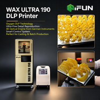 Imprimante 3D à oxygène automatique IFUN Wax Ultra 190 nouvelle génération haute vitesse avec résolution DLP Ultra HD pour une impression de précision