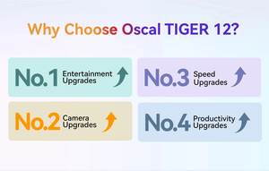 Teléfono Inteligente Blackview OSCAL TIGER 12, Helio G99, Pantalla de 6.78'' 120Hz 2.4K, 12GB 256GB, 64MP, Teléfono Móvil Android 13 - Product Image 5