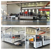 Oray 1224 Línea de Enlace Automática Completa con Transferencia por Vacío para Impresora Ranuradora para Tipos de Cartón Corrugado A/B/C/E/F/AB/BC