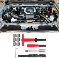 Insert de filetage en acier inoxydable de qualité industrielle M6 * 1.0 Installation facile Outils d'assemblage de bricolage pour outils à main manuels