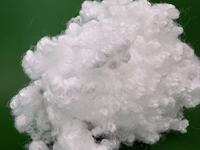 Hollow Conjugated Staple Siliconized Polyester 15D 64mm Virgin White Plush Toy Doll Stuffing Denier Customization Concrete