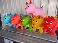 Joyee Jouet gonflable pour enfants en PVC sans phtalates, animal gonflable à sauter, cerf, animaux gonflables à sauter pour enfants