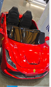 Auto Eléctrico para Niños Grandes, 24v, Dos Plazas, Puede Llevar Adultos, Juguete Eléctrico, Auto Doble para Niños - Product Image 5