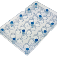Nouveaux moules à chocolat en polycarbonate transparent durable, écologiques, résistants aux hautes températures, en forme d'œuf, pour la fabrication de bonbons