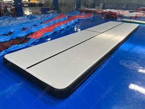 Barry Piste d'air de taille personnalisée 3m <span class=keywords><strong>4m</strong></span> 5m 6m 8m 10m <span class=keywords><strong>Tapis</strong></span> de gymnastique Tumbling Gymnastique Piste d'air <span class=keywords><strong>gonflable</strong></span> à vendre - Product Image 4